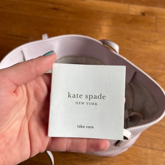 Kate Spade Lori Tote Peony Blush Bag Leather - Picture 7 of 7